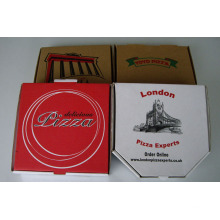 Caja de pizza con ventana de PVC